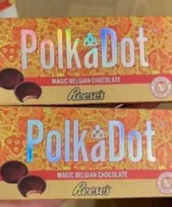 Polka Dot Reese's Belgian Milk Chocolate