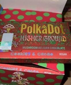 Buy Polkadot Cookies & Cacao Belgian Chocolate Bar Online