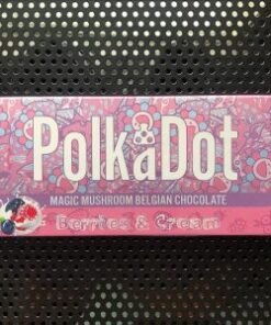 Polkadot Berries & Cream Belgian Chocolate For Sale