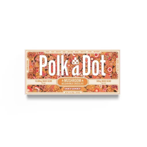 Polkadot Mushroom Chocolate Bar