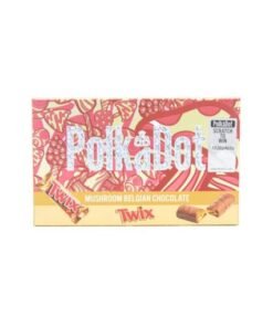 Polkadot Twix Chocolate Bar | Polka Dot Magic Belgian Chocolate